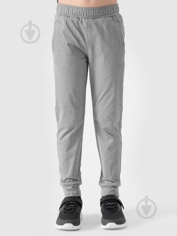 Брюки 4F TROUSERS FNK M0877 4FJWSS25TFTRM0877-27M р. 146-152 серый - фото 5