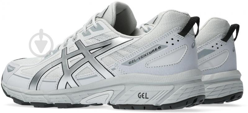 Кроссовки нисекс демисезонные Asics GEL-VENTURE 6 1203A297_020 р.42 бело-серые - фото 4