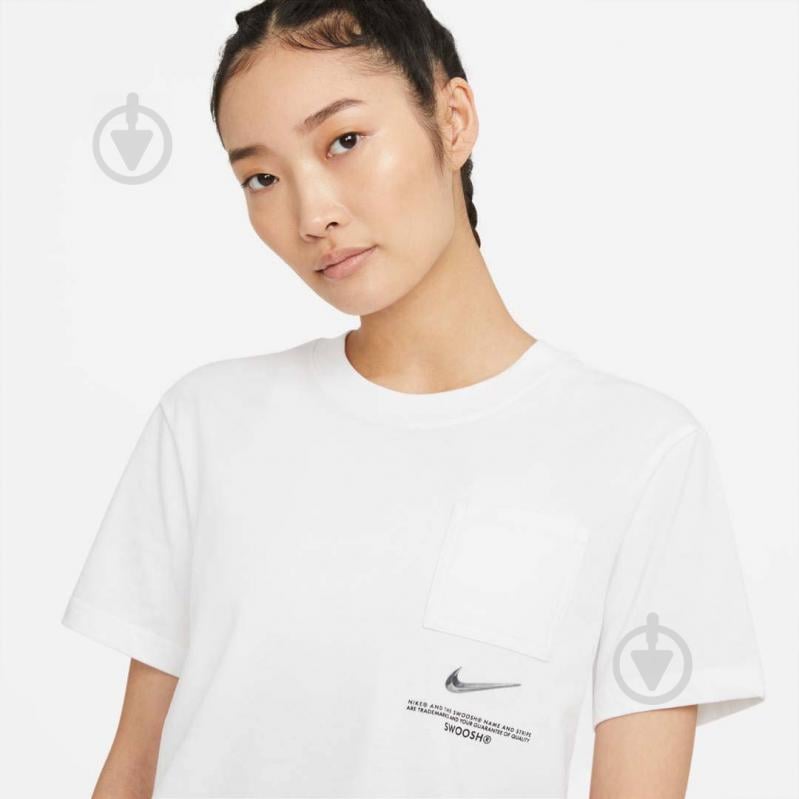 Футболка Nike W NSW SWSH SS TOP CZ8911-100 р.XS белый - фото 4