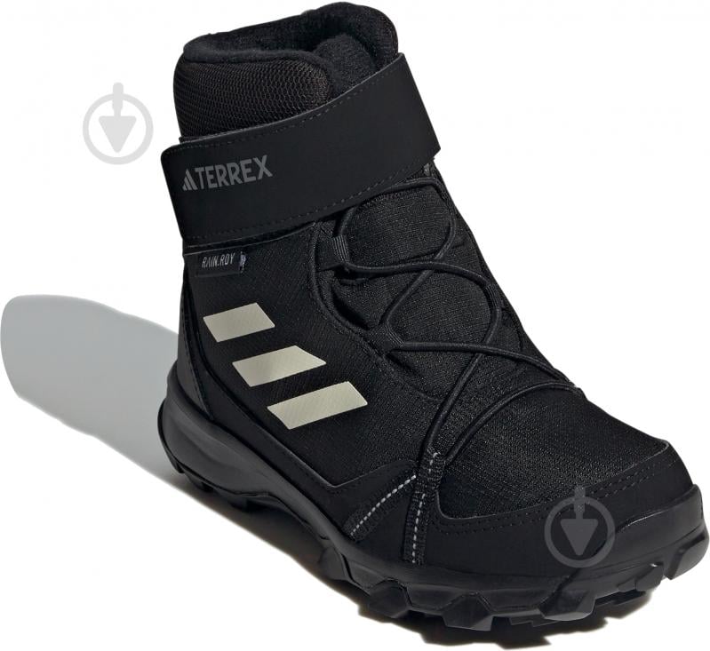 Кроссовки детские зимние Adidas TERREX Snow Hook-And-Loop COLD.RDY Winter IF7495 р.32 черные - фото 3