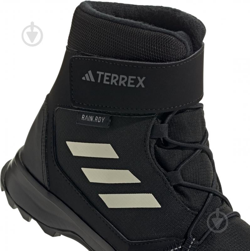 Кроссовки детские зимние Adidas TERREX Snow Hook-And-Loop COLD.RDY Winter IF7495 р.32 черные - фото 6