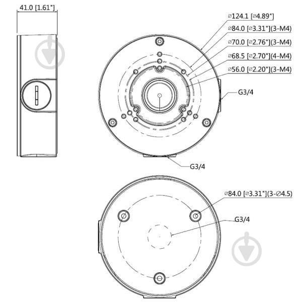 Бокс коммутационный Dahua PFA130-E - фото 2