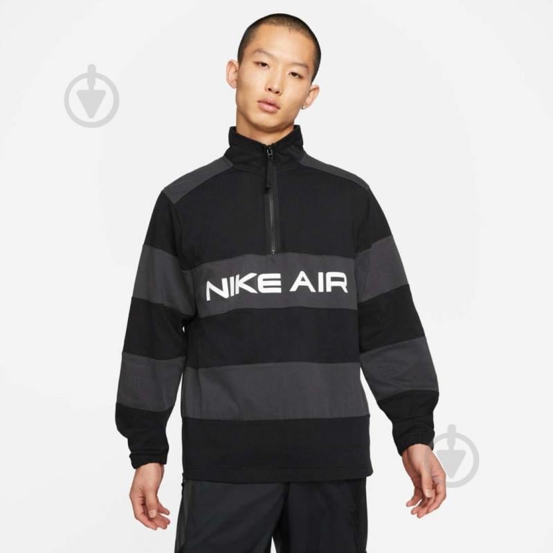 ᐉ Джемпер Nike M NSW AIR MIDLAYER HZ DA0265-010 р. L чорний