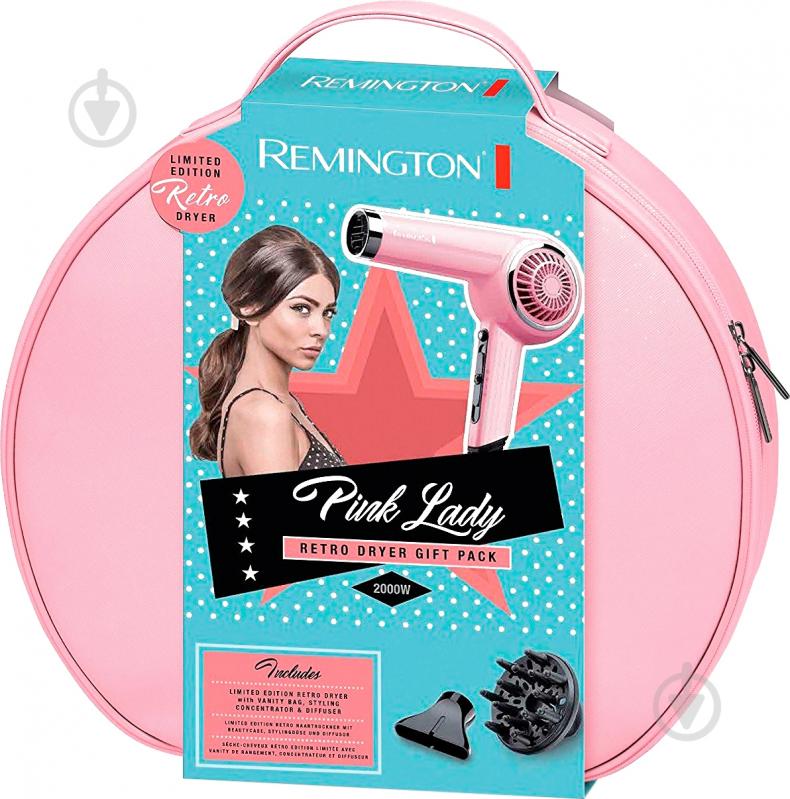 Фен Remington D4110OP Pink Lady Retro - фото 3