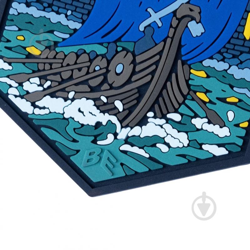 Патчи Brand Element ПВХ (шеврон) "Днепр", 7,5*6см - фото 4