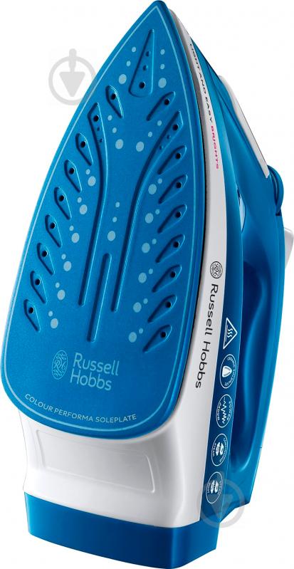 Утюг Russell Hobbs 24830-56 Light and Easy Brights Sapphire - фото 2