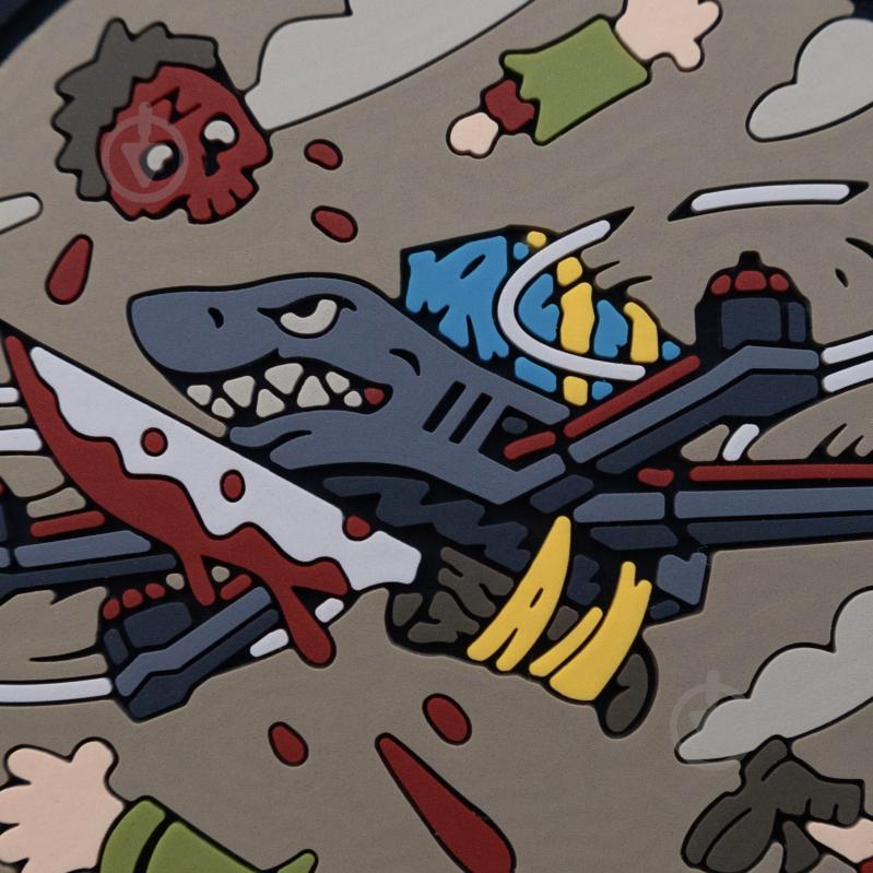 Патчи Brand Element ПВХ (шеврон) "FPV" койот, 6см - фото 4