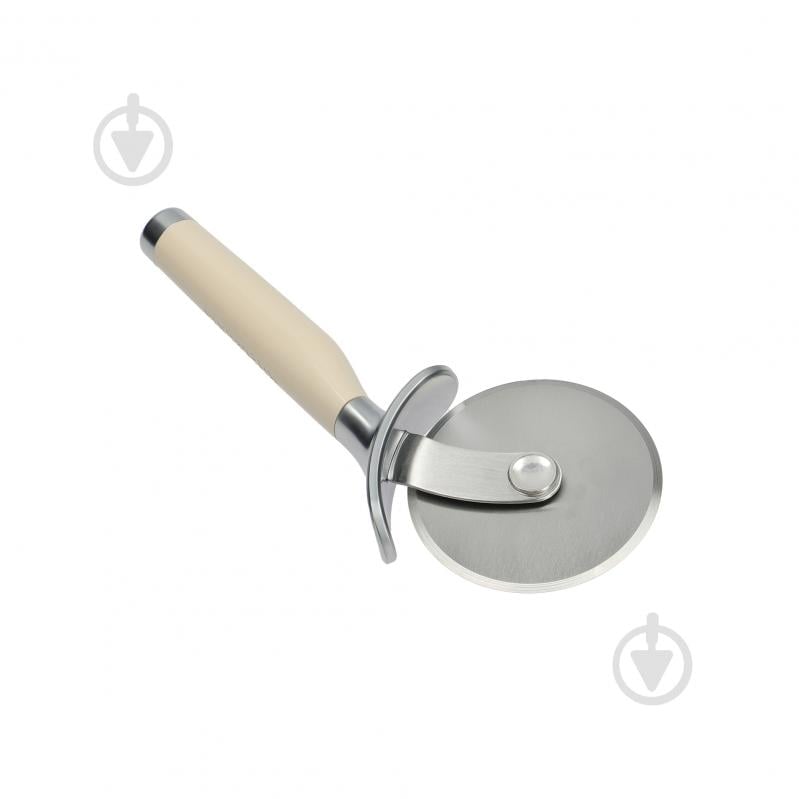 Нож для пиццы KitchenAid Coreline, 22,7 см, кремовый (KAG113OHACE) - фото 2 Нож для пиццы KitchenAid Coreline, 22,7 см, кремовый (KAG113OHACE) - фото 2