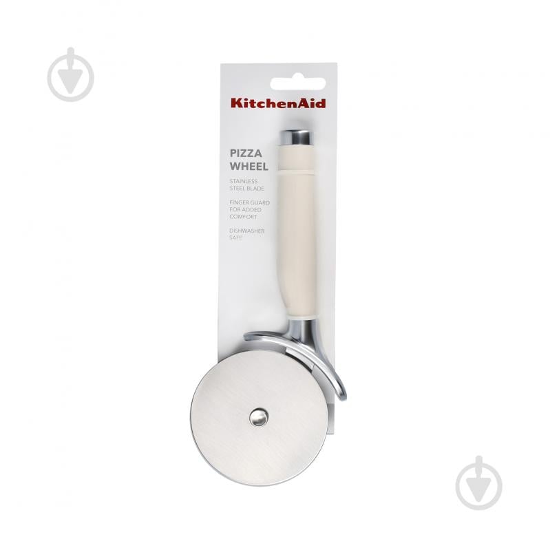 Нож для пиццы KitchenAid Coreline, 22,7 см, кремовый (KAG113OHACE) - фото 3 Нож для пиццы KitchenAid Coreline, 22,7 см, кремовый (KAG113OHACE) - фото 3