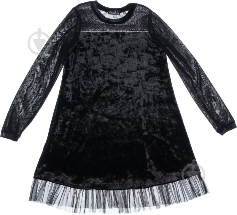 Платье Sasha р.152 черный 3865 - фото 1