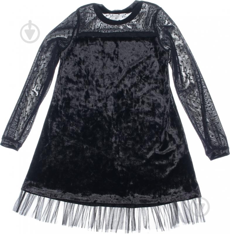 Платье Sasha р.152 черный 3865 - фото 2