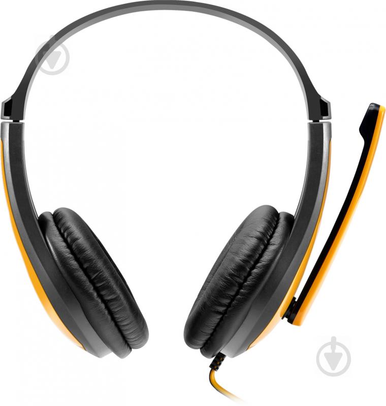 Навушники Canyon PC headset yellow (CNS-CHSC1BY) - фото 2