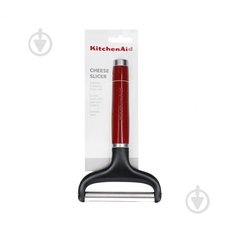 Ніж для нарізання сиру KitchenAid Coreline, 20,3 см, червоний (KAG133OHERE) - фото 4