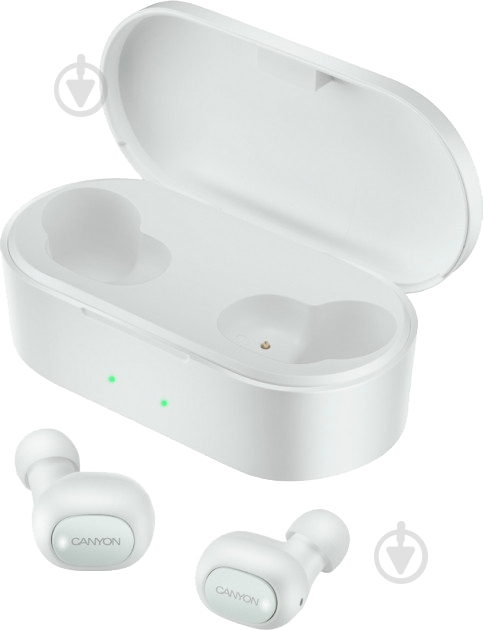 Гарнитура Canyon CND-TBTHS2W white (CND-TBTHS2W) - фото 2 Гарнитура Canyon CND-TBTHS2W white (CND-TBTHS2W) - фото 2