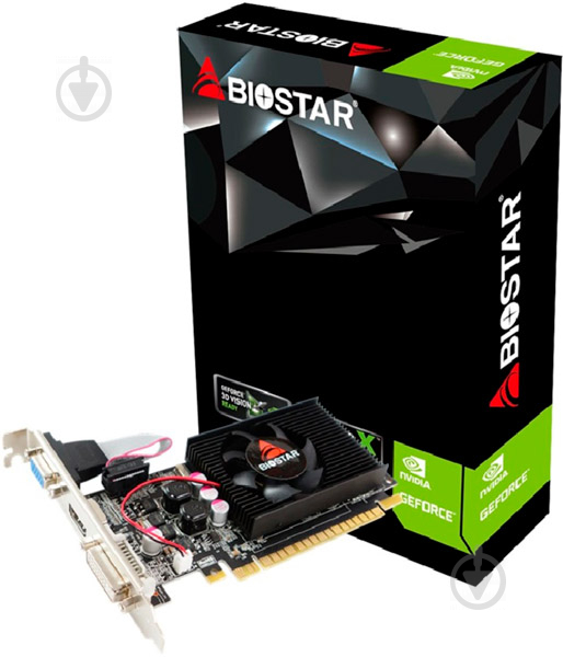 Відеокарта Biostar GeForce GT610 2GB GDDR3 64bit (VN6103THX6) - фото 2