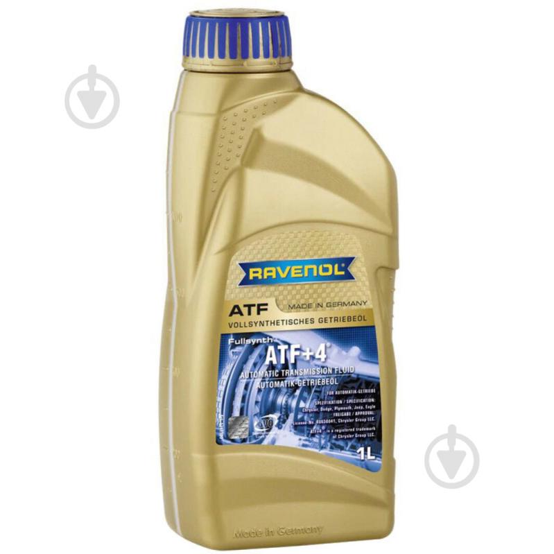 Мастило трансмісійне RAVENOL ATF +4 1 л (12111001) - фото 1