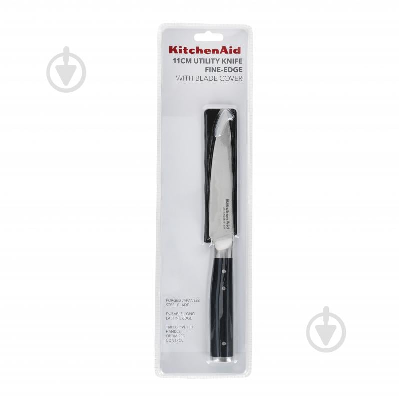 Ніж універсальний KitchenAid Coreline з захисним чохлом для леза, 11 см (KOG45TSSOHOBA) - фото 3
