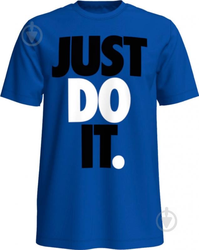 Футболка Nike M NSW JDI HBR CK2309-480 р.L синій - фото 1 Футболка Nike M NSW JDI HBR CK2309-480 р.L синій - фото 1