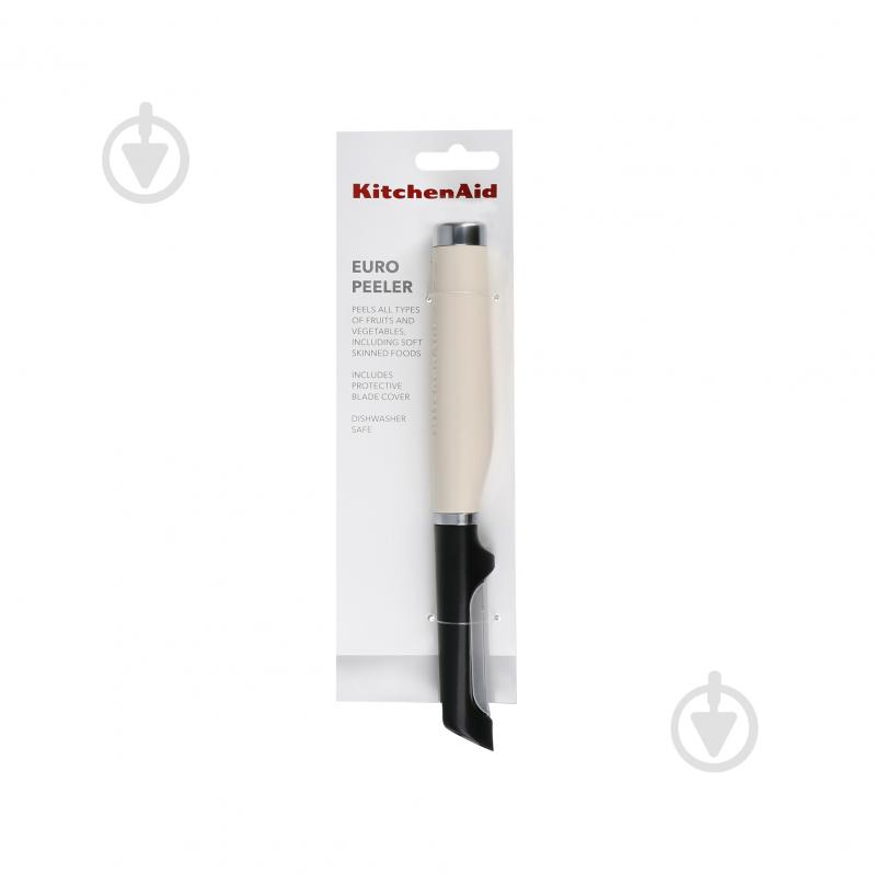 Овощечистка KitchenAid Coreline, 21,9 см, кремовый (KAG112OHACE) - фото 4 Овощечистка KitchenAid Coreline, 21,9 см, кремовый (KAG112OHACE) - фото 4