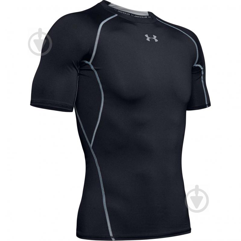 Футболка Under Armour UA HG Armour SS 1257468-001 р.L черный - фото 1