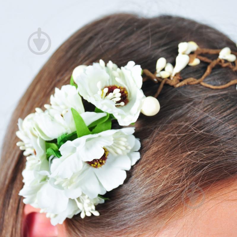 Венок Гармонiя терновый белый - фото 2