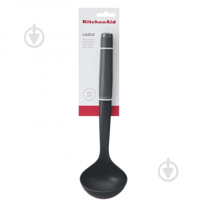 Ополоник KitchenAid 31,5 см, сірий (KAS006OHCGG) - фото 3