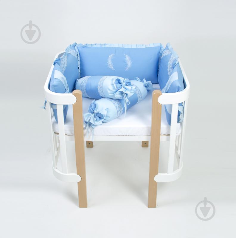 Комплект для дитячого ліжечка Baby Veres Angel wings blue блакитно-синій 216.20 - фото 4