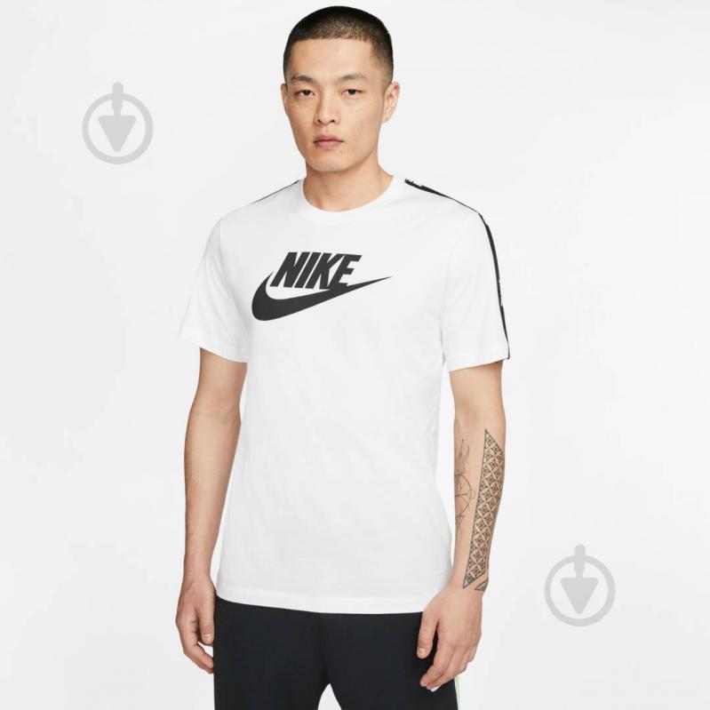 Футболка Nike M NSW HYBRID SS TEE CK2379-100 р.2XL белый - фото 2
