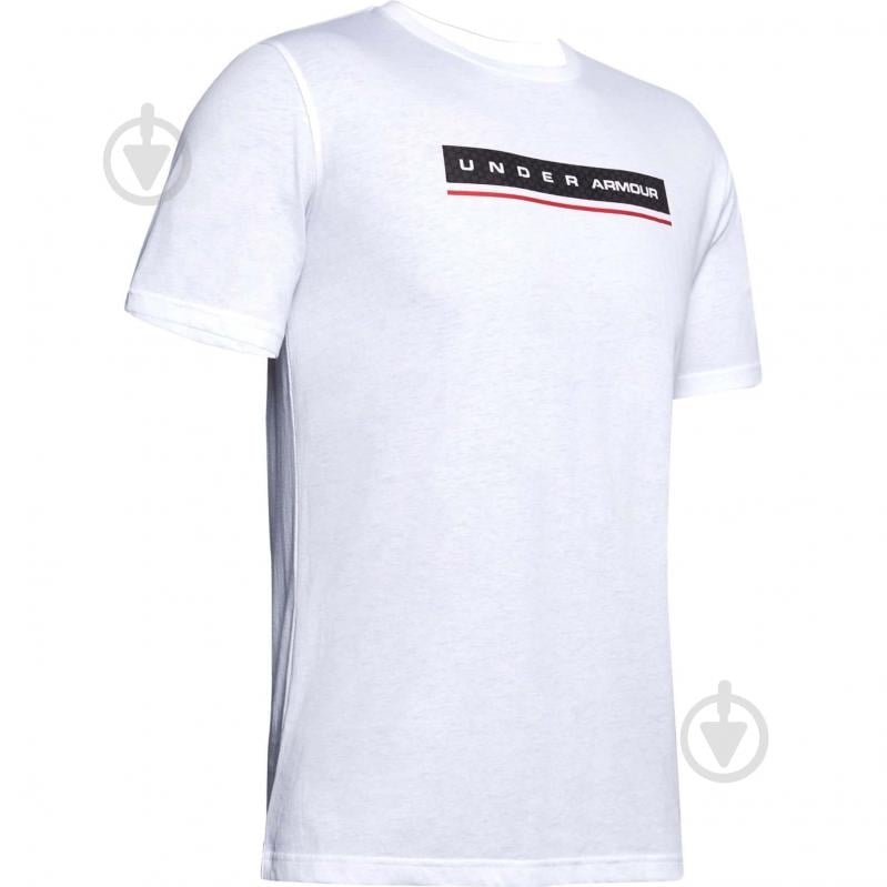Футболка Under Armour UA REFLECTION SS 1351620-100 р.M белый - фото 1