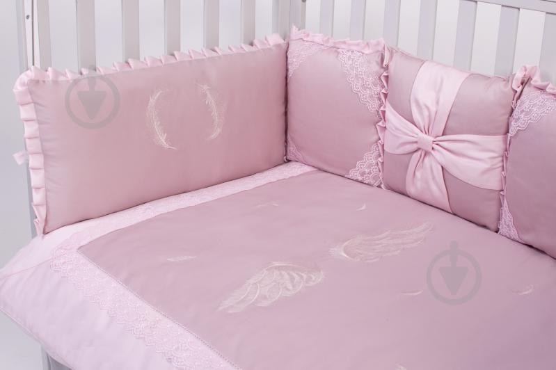 Комплект для детской кроватки Baby Veres Angel wings pink розовая фуксия 216.21 - фото 2