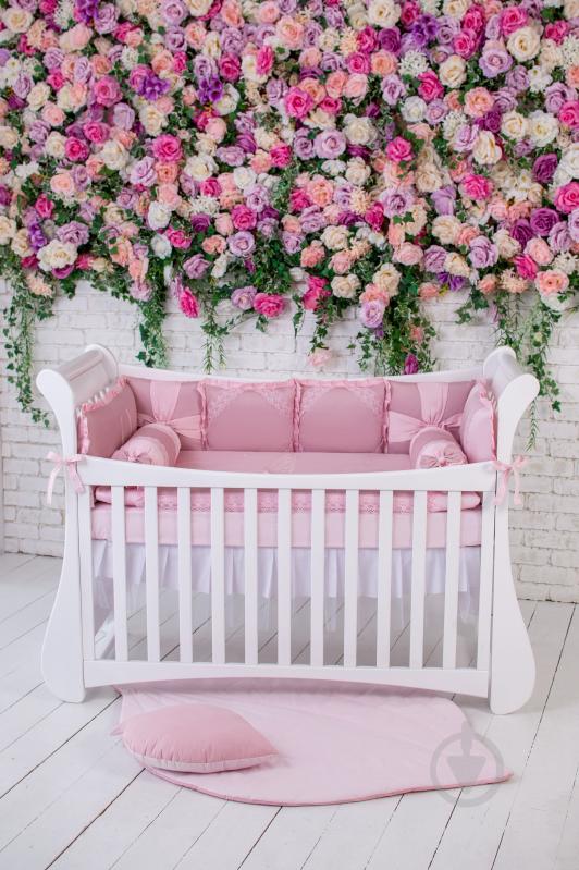 Комплект для детской кроватки Baby Veres Angel wings pink розовая фуксия 216.21 - фото 3