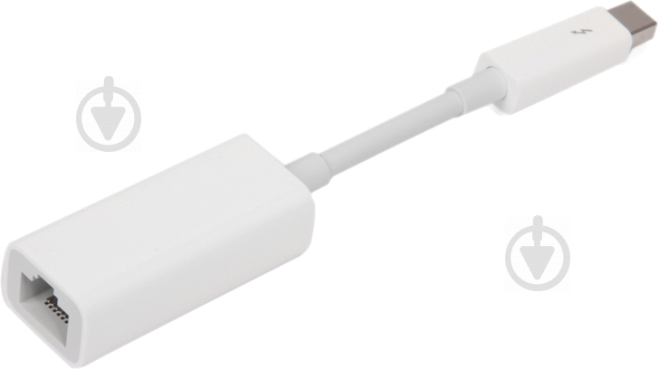 Адаптер Apple Thunderbolt – Gigabit Ethernet білий (MD463ZM/A) - фото 3