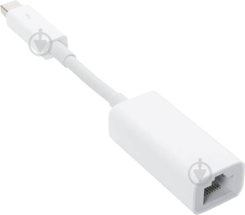 Адаптер Apple Thunderbolt – Gigabit Ethernet белый (MD463ZM/A) - фото 2