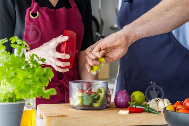 Подрібнювач KitchenAid Universal ручний, 720 мл, червоний (KQG153BXERA) - фото 23