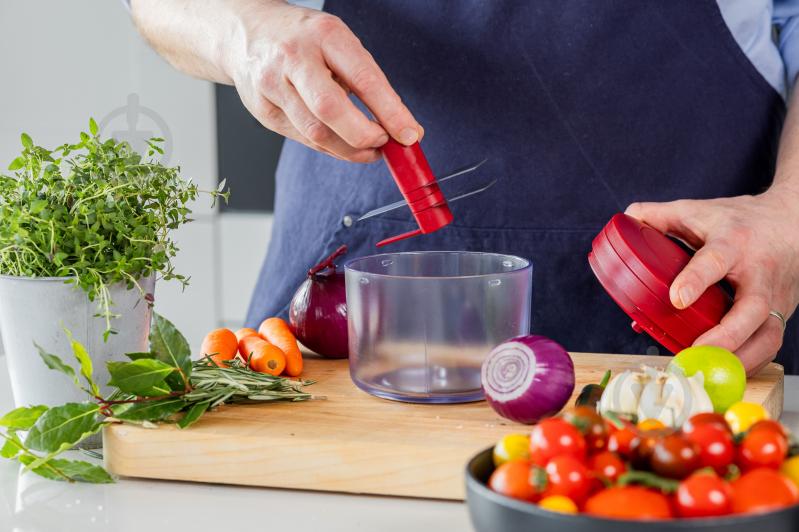 Подрібнювач KitchenAid Universal ручний, 720 мл, червоний (KQG153BXERA) - фото 18