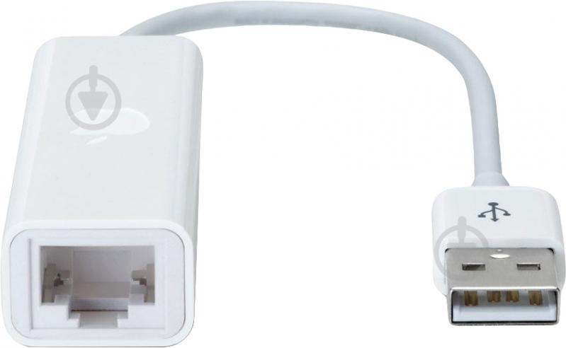 Адаптер Apple USB – Ethernet белый (MC704ZM/A) - фото 2 Адаптер Apple USB – Ethernet белый (MC704ZM/A) - фото 2