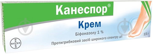 Канеспор 1 % по 15 г у тубах крем 0,01 г - фото 1