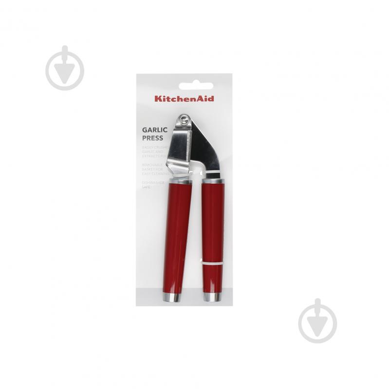 Прес для часнику KitchenAid Coreline 19 см червоний (KAG132OHERE) - фото 5