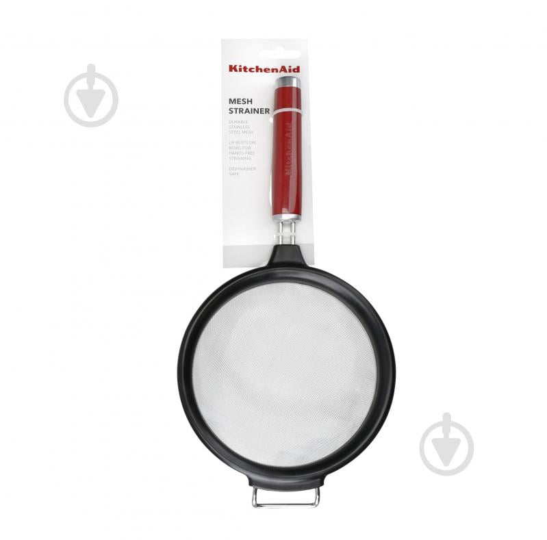 Сито KitchenAid 18 см, красный (KAG161OHERE) - фото 4 Сито KitchenAid 18 см, красный (KAG161OHERE) - фото 4