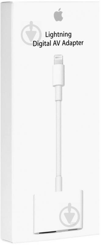 Адаптер Apple Lightning – Digital AV белый (MD826ZM/A) - фото 3