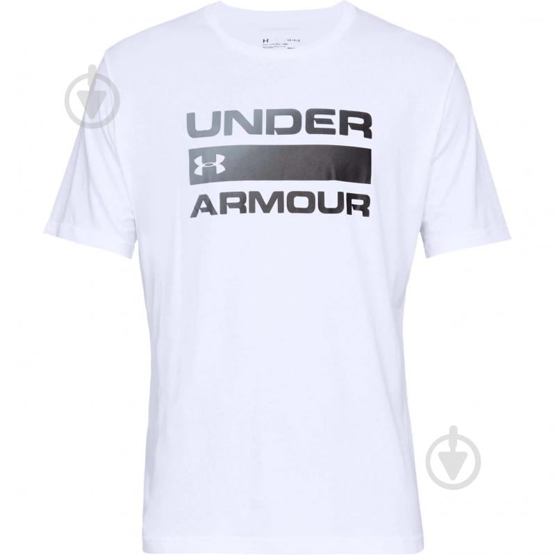 Футболка Under Armour UA TEAM ISSUE WORDMARK SS 1329582-100 р.L білий - фото 1 Футболка Under Armour UA TEAM ISSUE WORDMARK SS 1329582-100 р.L білий - фото 1