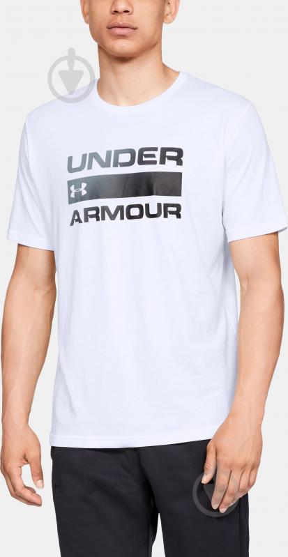 Футболка Under Armour UA TEAM ISSUE WORDMARK SS 1329582-100 р.L білий - фото 3 Футболка Under Armour UA TEAM ISSUE WORDMARK SS 1329582-100 р.L білий - фото 3