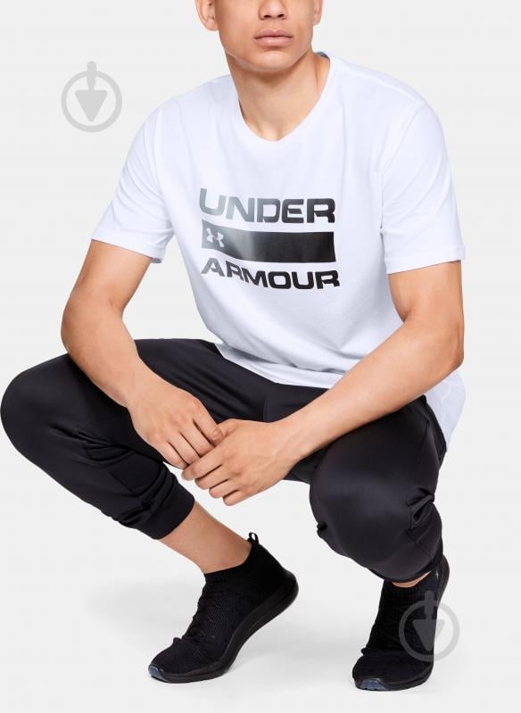 Футболка Under Armour UA TEAM ISSUE WORDMARK SS 1329582-100 р.L білий - фото 5 Футболка Under Armour UA TEAM ISSUE WORDMARK SS 1329582-100 р.L білий - фото 5