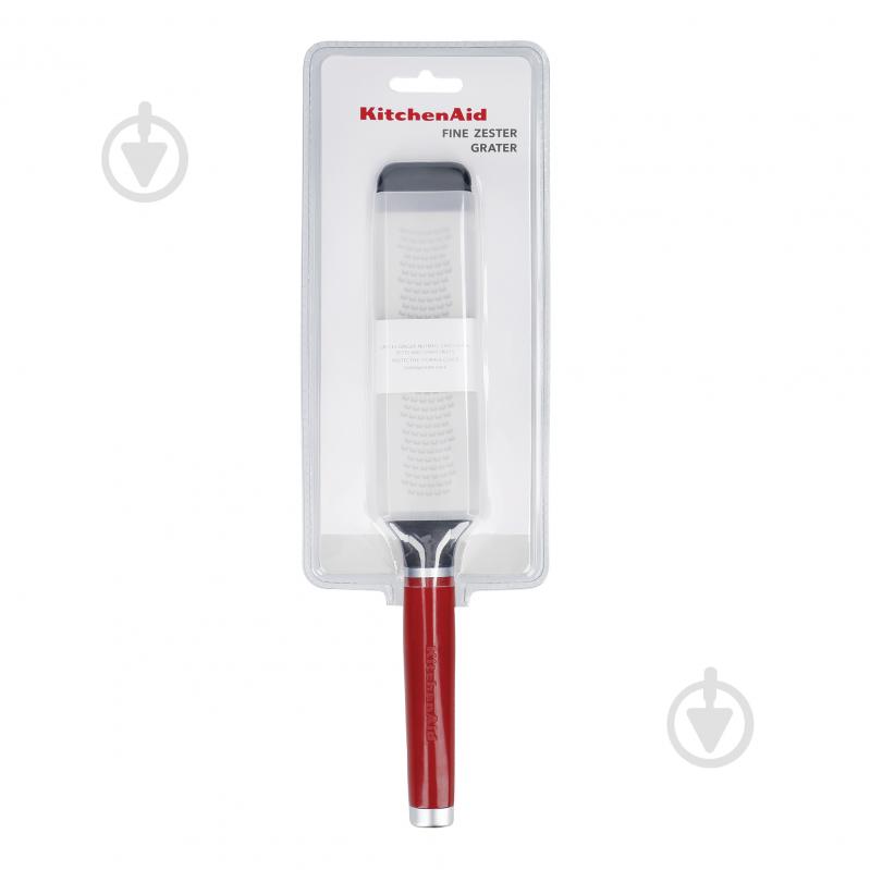 Тертка для лимона KitchenAid з чохлом, 31,7 см, червоний (KAG321OHERE) - фото 4