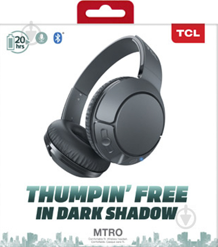 Гарнитура TCL MTRO200BT shadow black (MTRO200BTBK-EU) - фото 8