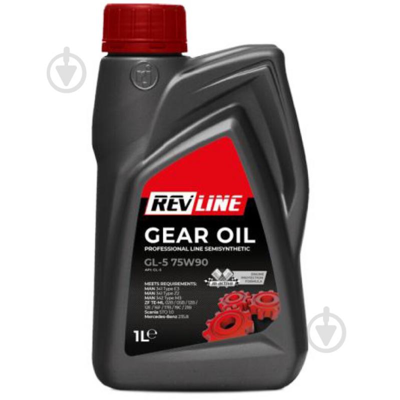 Мастило трансмісійне Revline Gear Oil 75W-90 1 л (REVSEMGL575W901L) - фото 1