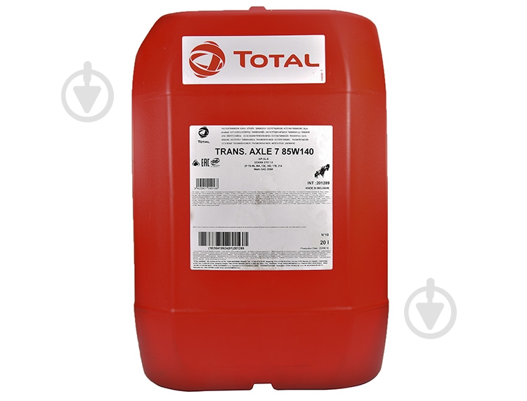 ᐉ Масло трансмиссионное Total AXLE 7 85W140 20 л (TRANSAXLE785W14020L