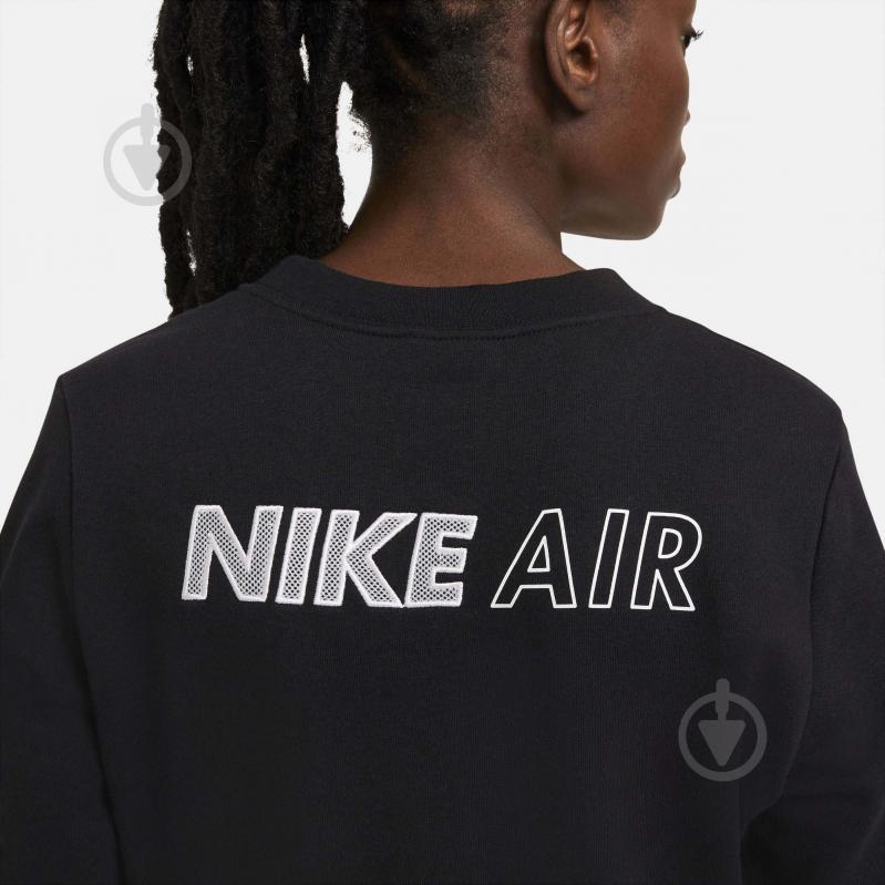 Світшот Nike W NSW AIR CREW FLC DC5296-010 р. XL чорний - фото 4