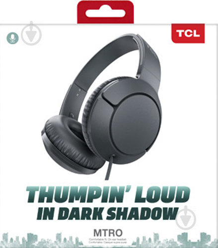 Гарнитура TCL MTRO200 shadow black (MTRO200BK-EU) - фото 8