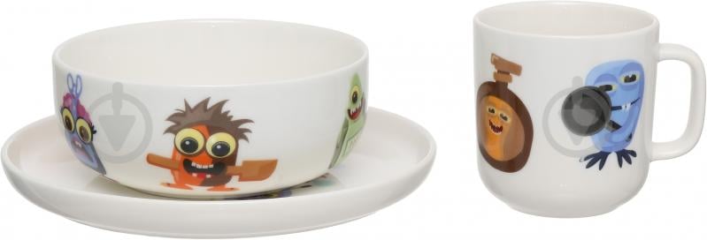 Набор детской посуды 3 предмета 1694050 BergHOFF - фото 1 Набор детской посуды 3 предмета 1694050 BergHOFF - фото 1